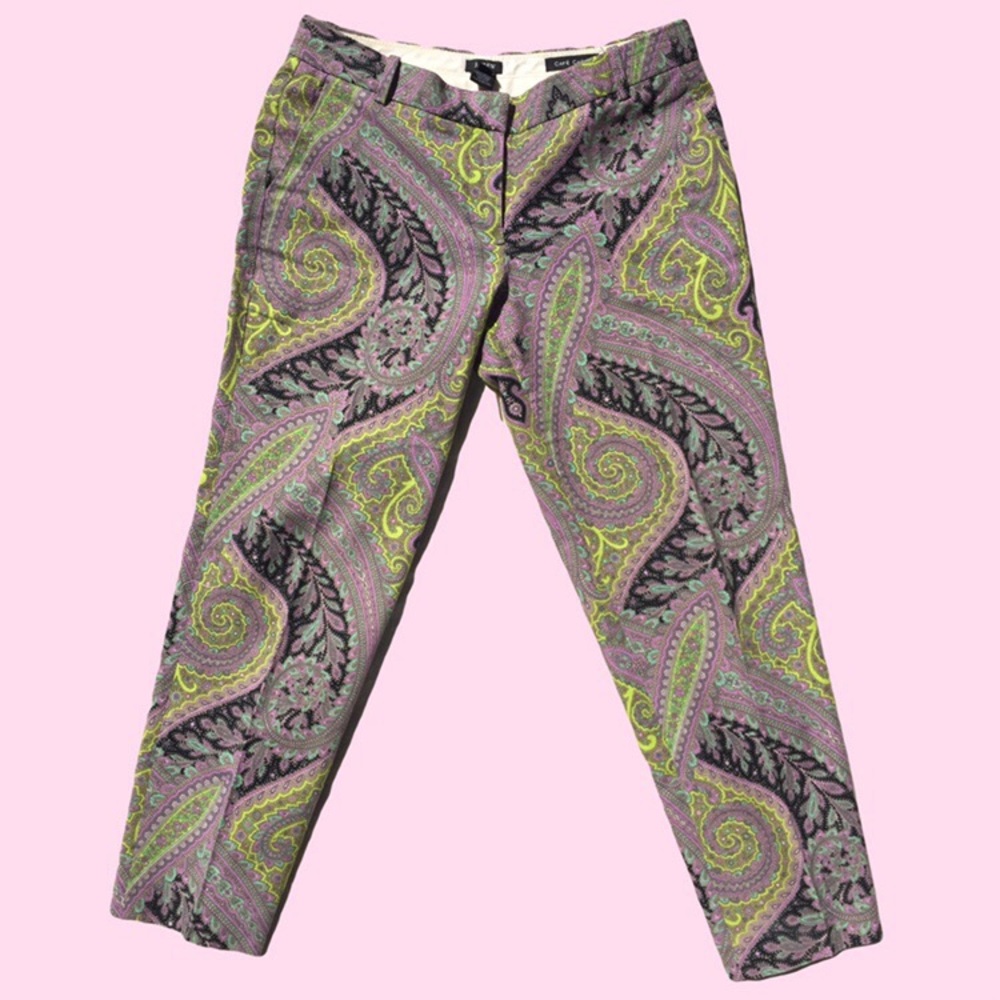 J. Crew Graphic Pants